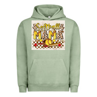 Pigment Oil Green softball mom Urban Hoodie - JahusDesignShop