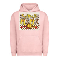 Pigment Salmon softball mom Urban Hoodie - JahusDesignShop