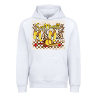 White softball mom Urban Hoodie - JahusDesignShop