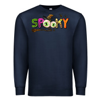 Navy spooky Premium Sweatshirt - AdoDesignShop
