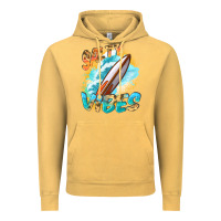 Vintage Mustard Salty vibes Vintage Hoodie - FaDigitalArtStudio