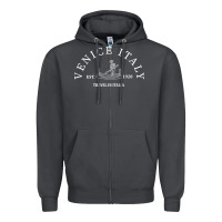 Smoke venice italy Zipper Hoodie - maiPhamDesign