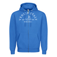 True Royal venice italy Zipper Hoodie - maiPhamDesign
