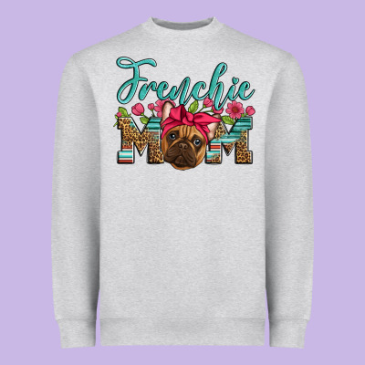 French Bulldog Mom Heavyweight Sweatshirt Designed By Artiststas