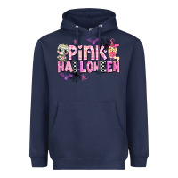 Navy pink halloween Heavyweight Hoodie - AdoDesignShop