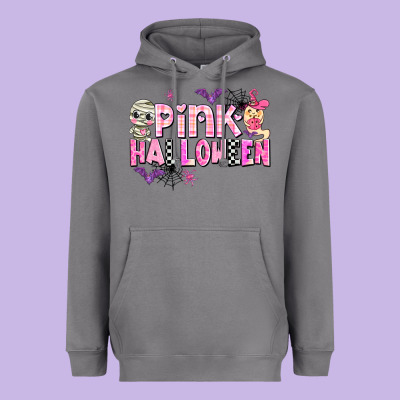 Pink Halloween Heavyweight Hoodie Designed By Adodesignshop