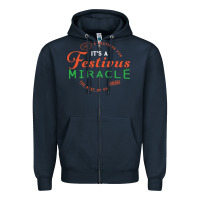 Navy Seinfeld It's A Festivus Miracle Zipper Hoodie - maiPhamDesign