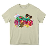 Mossy teacher off duty Heavy Core Tee - NancyCooperArtShop