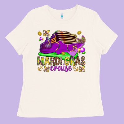 Mardi Gras Cruise Ladies Tee Designed By Howdyjamesfarm