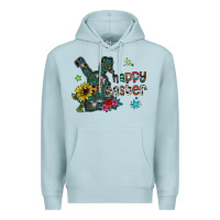 Blue Mist Happy Easter Premium Hoodie - CowhideDigitalArt
