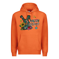 Carrot Happy Easter Premium Hoodie - CowhideDigitalArt