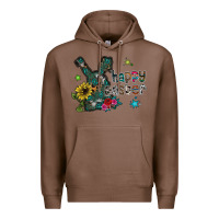 Chestnut Happy Easter Premium Hoodie - CowhideDigitalArt