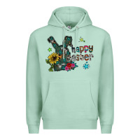 Seafoam Happy Easter Premium Hoodie - CowhideDigitalArt