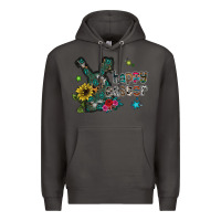 Smoke Happy Easter Premium Hoodie - CowhideDigitalArt