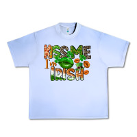 Grape Ice Kiss me i am irish St. Patrick's Day Urban Heavy Tee - CowGirlArtShop