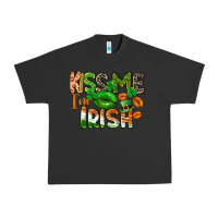 Pigment Black Kiss me i am irish St. Patrick's Day Urban Heavy Tee - CowGirlArtShop