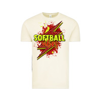 Vintage Arctic Softball vibes lightning bolt Vintage Tee - HowdyJamesFarm