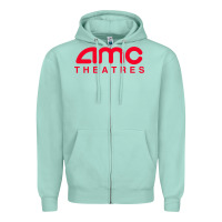 Seafoam amc theaters Zipper Hoodie - maiPhamDesign