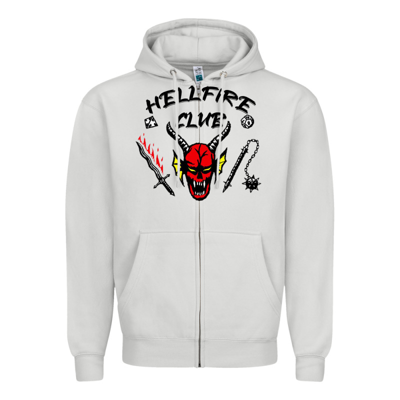 Hellfire Club   Strangerthings Zipper Hoodie by maiPhamDesign | Teevron