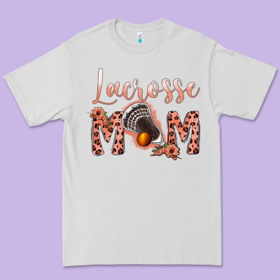 Pink Lacrose Mom Premium Tee Designed By Jasminsmagicworld