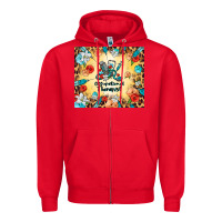 Red occupational therapist Zipper Hoodie - BarkalooDesign