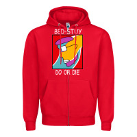 Red bed stuy do or die Zipper Hoodie - maiPhamDesign
