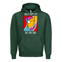 Sports Green bed stuy do or die Zipper Hoodie - maiPhamDesign