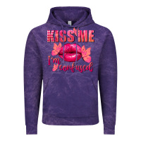 Cloud Purple Kiss me i'm so confused Valentine's Day Vintage Hoodie - FaDigitalArtStudio