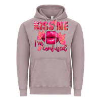 Vintage Zinc Kiss me i'm so confused Valentine's Day Vintage Hoodie - FaDigitalArtStudio