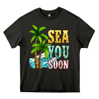 Asphalt Sea you soon Heavy Core Tee - NancyCooperArtShop