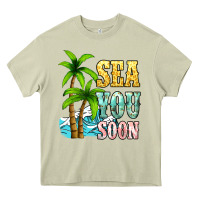 Mossy Sea you soon Heavy Core Tee - NancyCooperArtShop