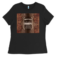 World's Best Grandpa Ladies Tee | Teevron