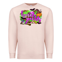 Pale Pink hocus pocus Premium Sweatshirt - AdoDesignShop