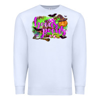 White hocus pocus Premium Sweatshirt - AdoDesignShop