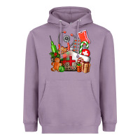 Lavender nurse  and christmas Heavyweight Hoodie - AdoDesignShop
