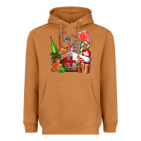 Meerkat nurse  and christmas Heavyweight Hoodie - AdoDesignShop