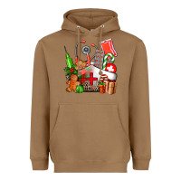 Toasted Coconut nurse  and christmas Heavyweight Hoodie - AdoDesignShop