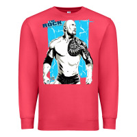 Cardinal the rock power Premium Sweatshirt - maiPhamDesign