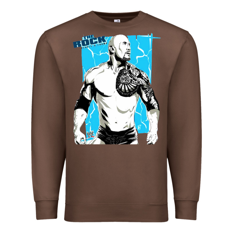 The Rock Power Premium Sweatshirt by maiPhamDesign | Teevron