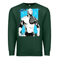 Sports Green the rock power Premium Sweatshirt - maiPhamDesign