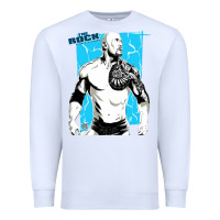White the rock power Premium Sweatshirt - maiPhamDesign