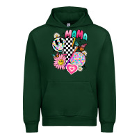 Forest Green retro mama Urban Hoodie - JahusDesignShop