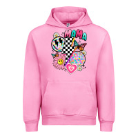 Fuchsia Pink retro mama Urban Hoodie - JahusDesignShop