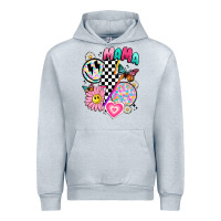 Heather Grey retro mama Urban Hoodie - JahusDesignShop