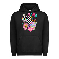 Pigment Black retro mama Urban Hoodie - JahusDesignShop
