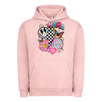 Pigment Salmon retro mama Urban Hoodie - JahusDesignShop