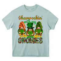 Arona shamrockin with my gnomies Heavy Core Tee - NancyCooperArtShop