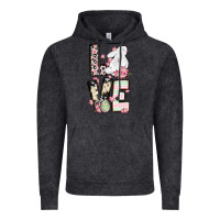 Vintage Black Love Easter bunny Vintage Hoodie - OliviaCreatesArt