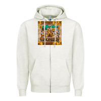 Oatmeal Heather coffee time gnomies mug coaster Zipper Hoodie - BarkalooDesign