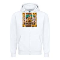 White coffee time gnomies mug coaster Zipper Hoodie - BarkalooDesign